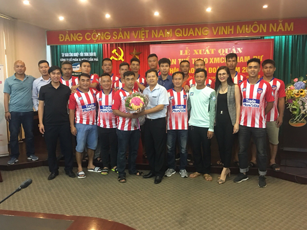 Xi măng Cẩm Phả tham dự Hội thao thể thao phong trào 2018